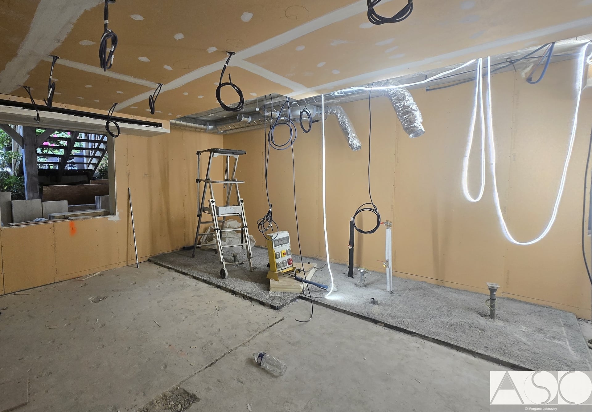 Chantier en cours — Réaménagement d'un Espace Spa — Hôtellerie (Vue 21)