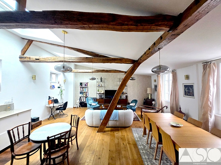 Après travaux — Rénovation et Isolation d'un Appartement de 110 m² à Paris