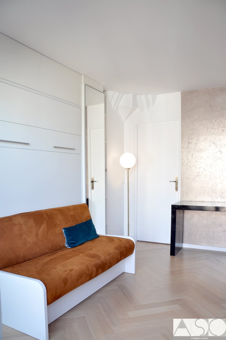 Après travaux — Paris : Rénovation et Agencement d'un Studio de 19 m²