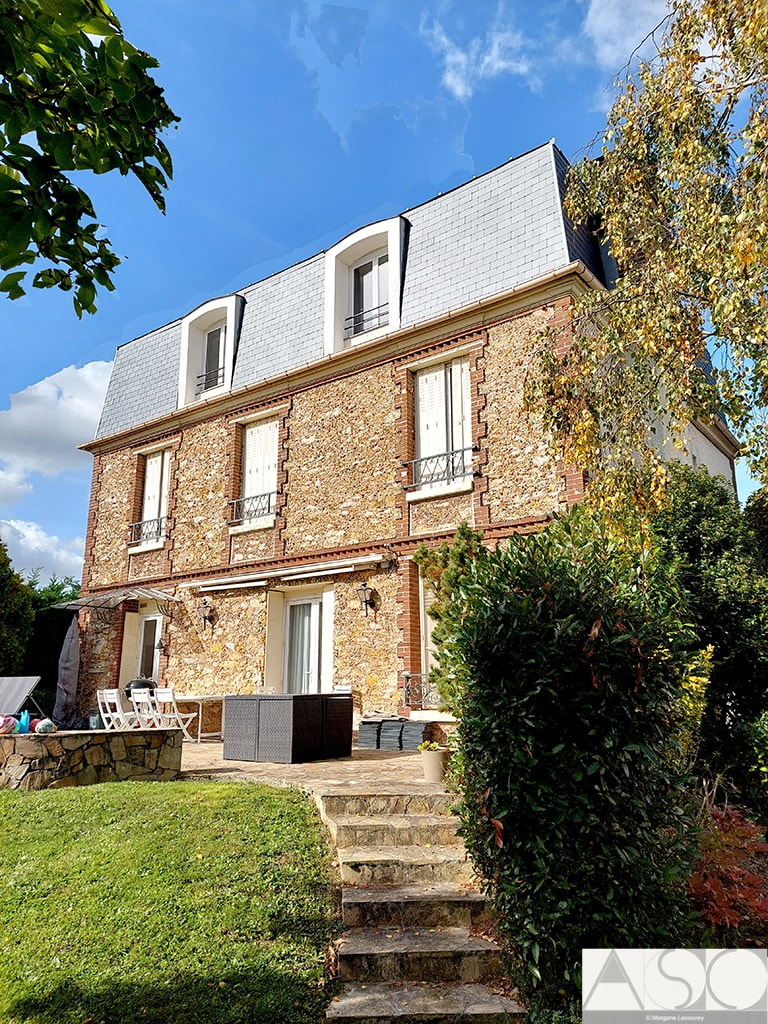 Après travaux — Surélévation mansart d'une maison individuelle