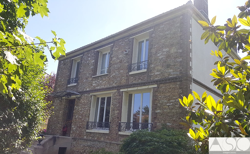 Avant travaux — Surélévation mansart d'une maison individuelle