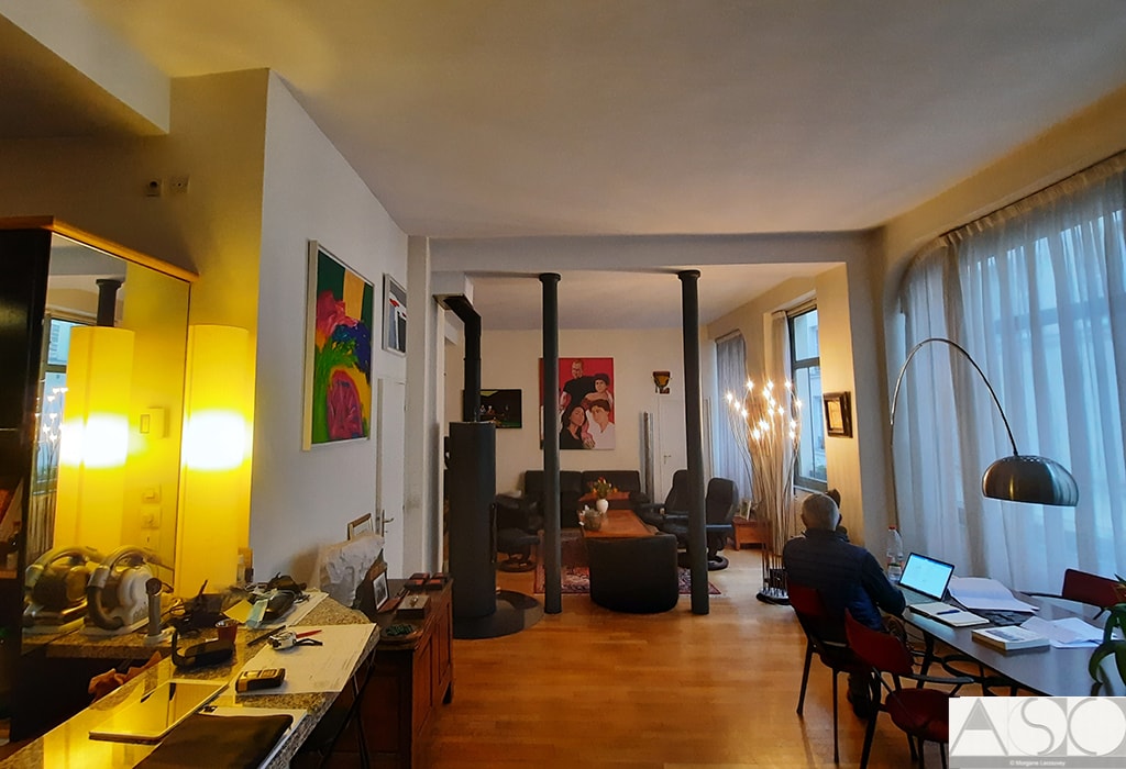 Avant travaux — Rénovation totale d'un appartement parisien de 105 m²