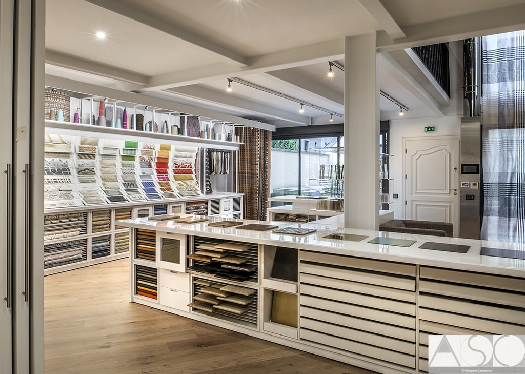 Après travaux — Rénovation et Agencement d'un Showroom Parisien