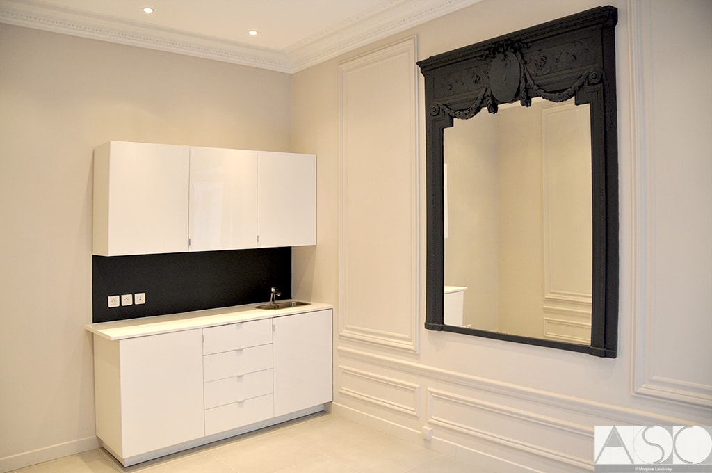 Après travaux — Cabinet 105 (Rénovation de cabinets médicaux à Paris)