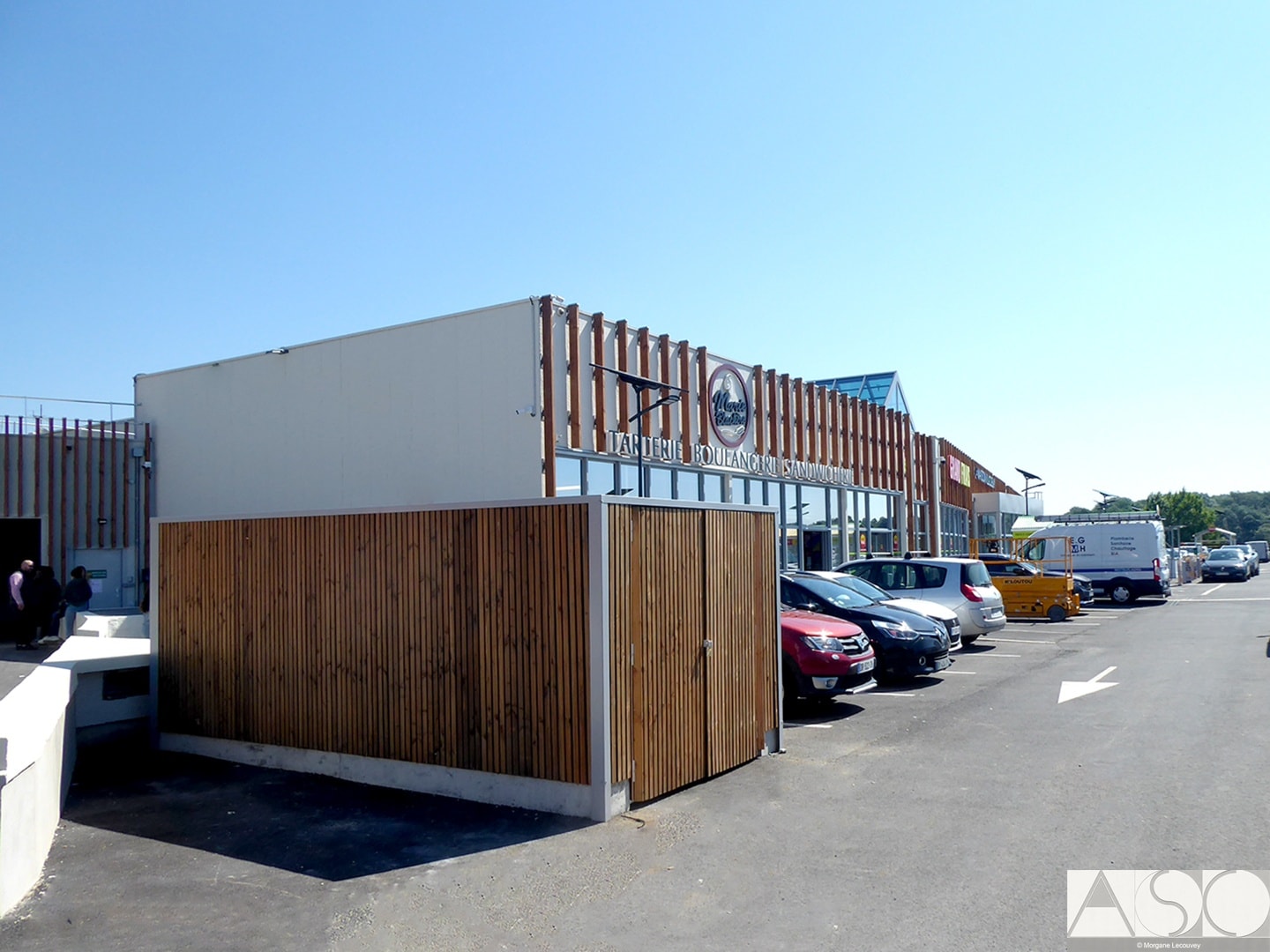 Après travaux — Restructuration d'un Centre Commercial (Vue 2)