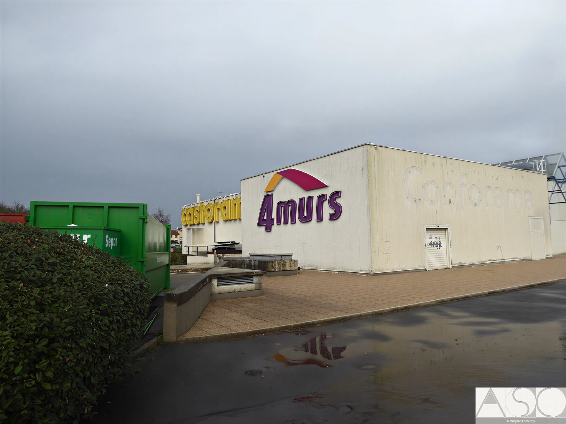 Avant travaux — Restructuration d'un Centre Commercial (Vue 2)